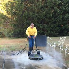 Let set pressure handle the grime and dirt from your tile and concrete
