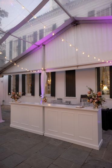 Lowndes Grove party wedding event Charleston bar rentals
