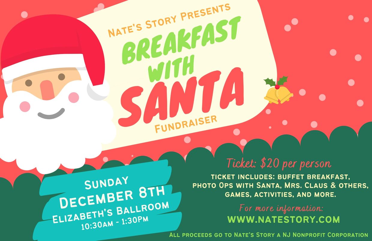 Nate’s Story Presents Breakfast with Santa Fundraiser