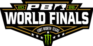 Logo for the 2026 PBR World Finals in Fort Worth, Texas.