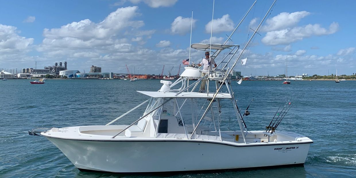 palm beach fishing charters
34 Ocean Master 