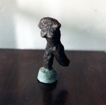 Woman on the Run, Bronze, SOLD.