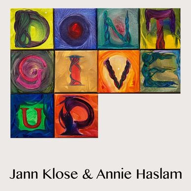 Jann Klose with Annie Haslam Don't Give Up Single Art Written by Peter Gabriel