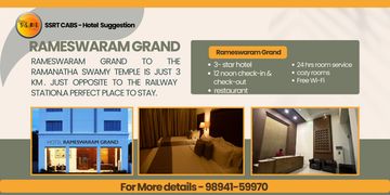 Rameswaram Grand -ssrt cab booking