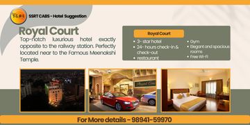 ROYAL COURT - MADURAI, SSRT CABS 