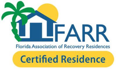 FARR CERTIFIED HOMES
FARR CERTIFIED HALFWAY HOUSE
FARR SOBER LIVING
FARR RECOVERY RESIDENCE
