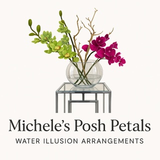 Michele's Posh Petals 
Water Illusion Arrangements 