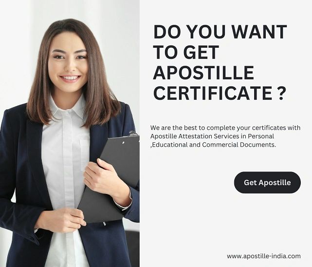 Apostille Certificates India