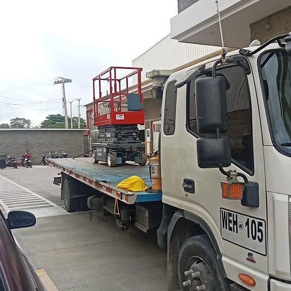 traslado de plataforma eléctrica