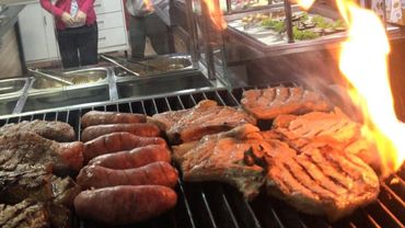 Fogão do Mestre - maminha, linguiça e frango grelhados