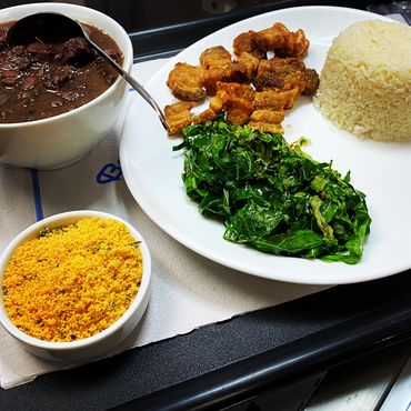 Feijoada do Mestre (menu a la carte de sábado) - Restaurante Fogão do Mestre.