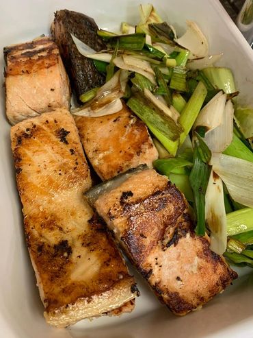 Restaurante Fogão do Mestre - Salmão grelhado