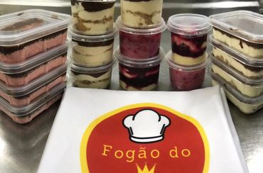 Restaurante Fogão do Mestre - sobremesas de fabricação própria