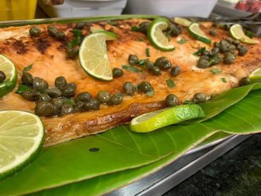 Restaurante Fogão do Mestre - Salmão inteiro