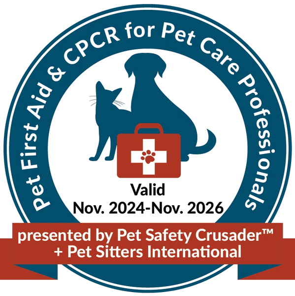 Pet Sitters International First Aid + CPCR certification logo