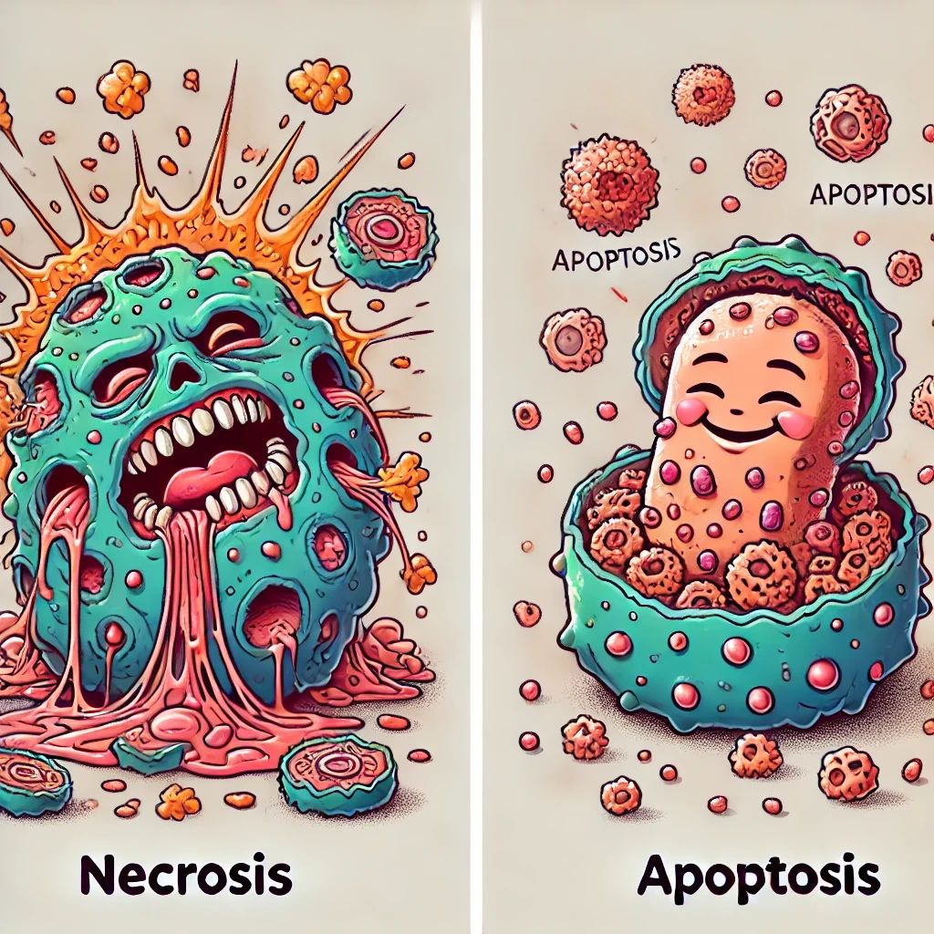 Necrosis vs Apoptosis