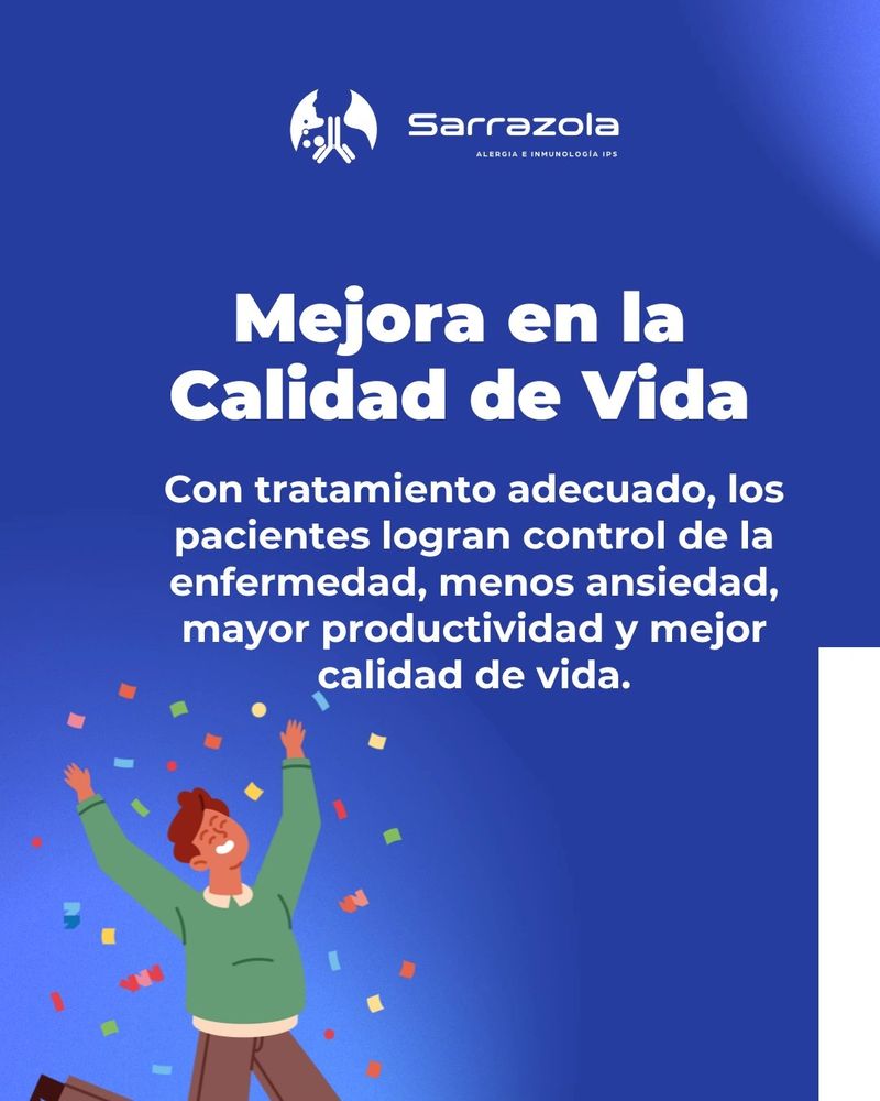 Mejora tu  calidad de vida con la inmunoterapia para la alergia. 