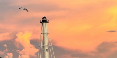 Gasparilla Island Lighthouse on Boca Grande, Florida