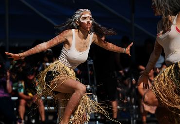 photograph of australia aboriginal dancers photographer wayne quilliam