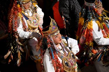 photograph of peru dancers by wayne quilliam