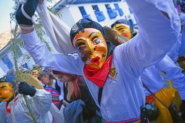 photograph of peruvian festival by wayne quilliam 