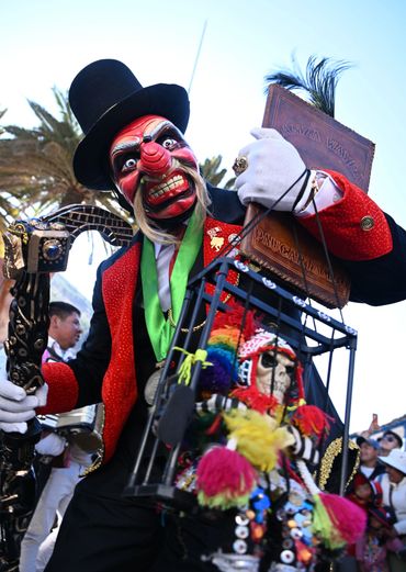 Photograph of Peruvian Dancers by Wayne Quilliam