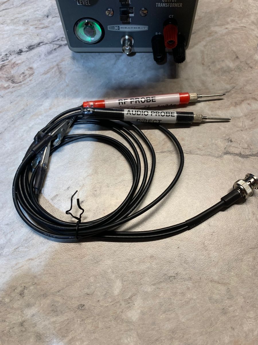 Heathkit IT-12/T-4 Signal Tracer Probe modification kit