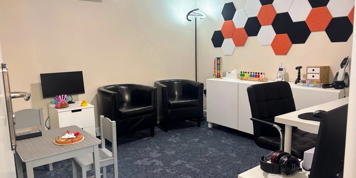 children's hearing test at mi ears audiology Woking