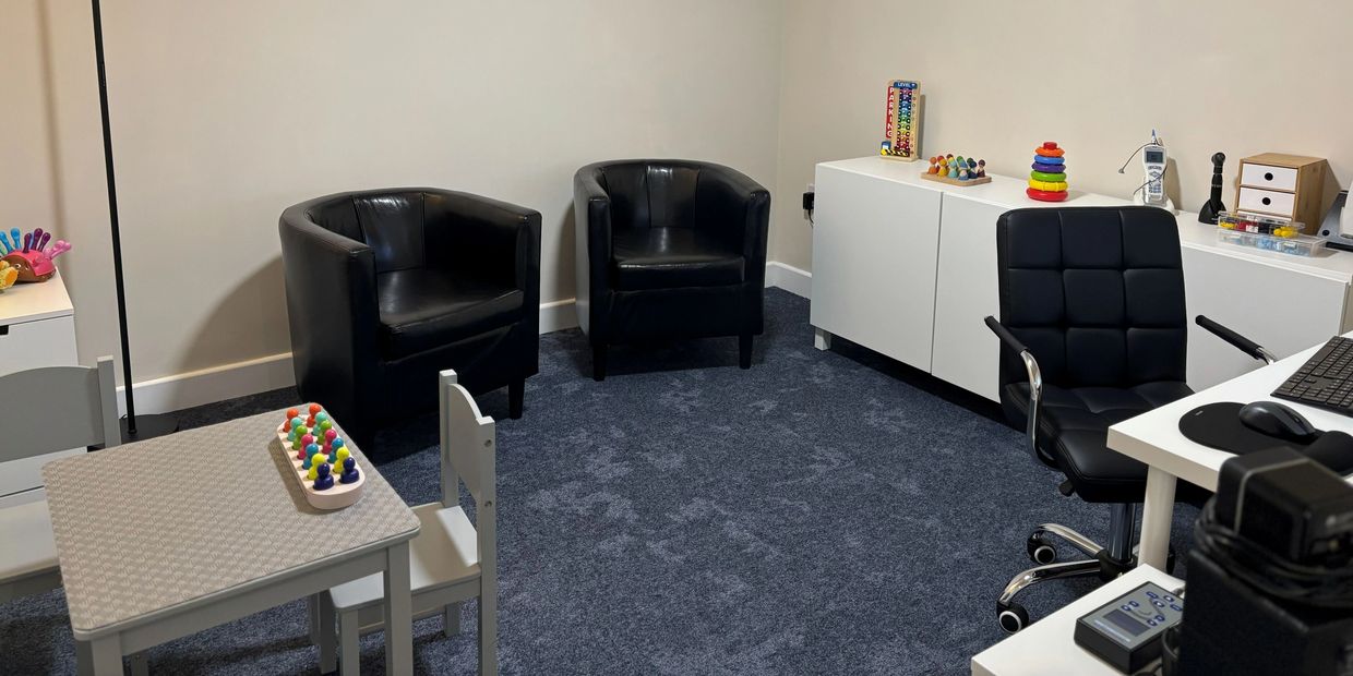 child's hearing test at mi Ears Audiology Knaphill Woking
