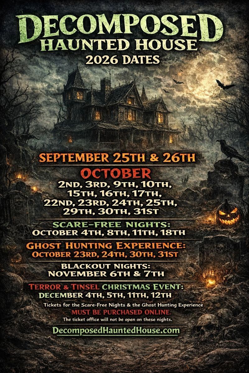 Decomposed Haunted House Houma La Haunted Attraction New Orleans Metairie Thibodaux Baton Rouge