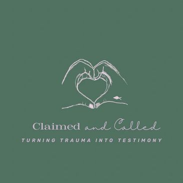 Logo showing hands forming a heart with text about healing from trauma.