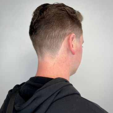 mens tapered haircut