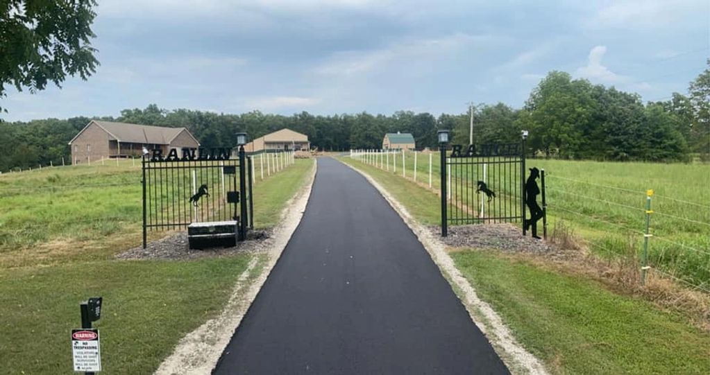 new asphalt driveway installation paving in missouri