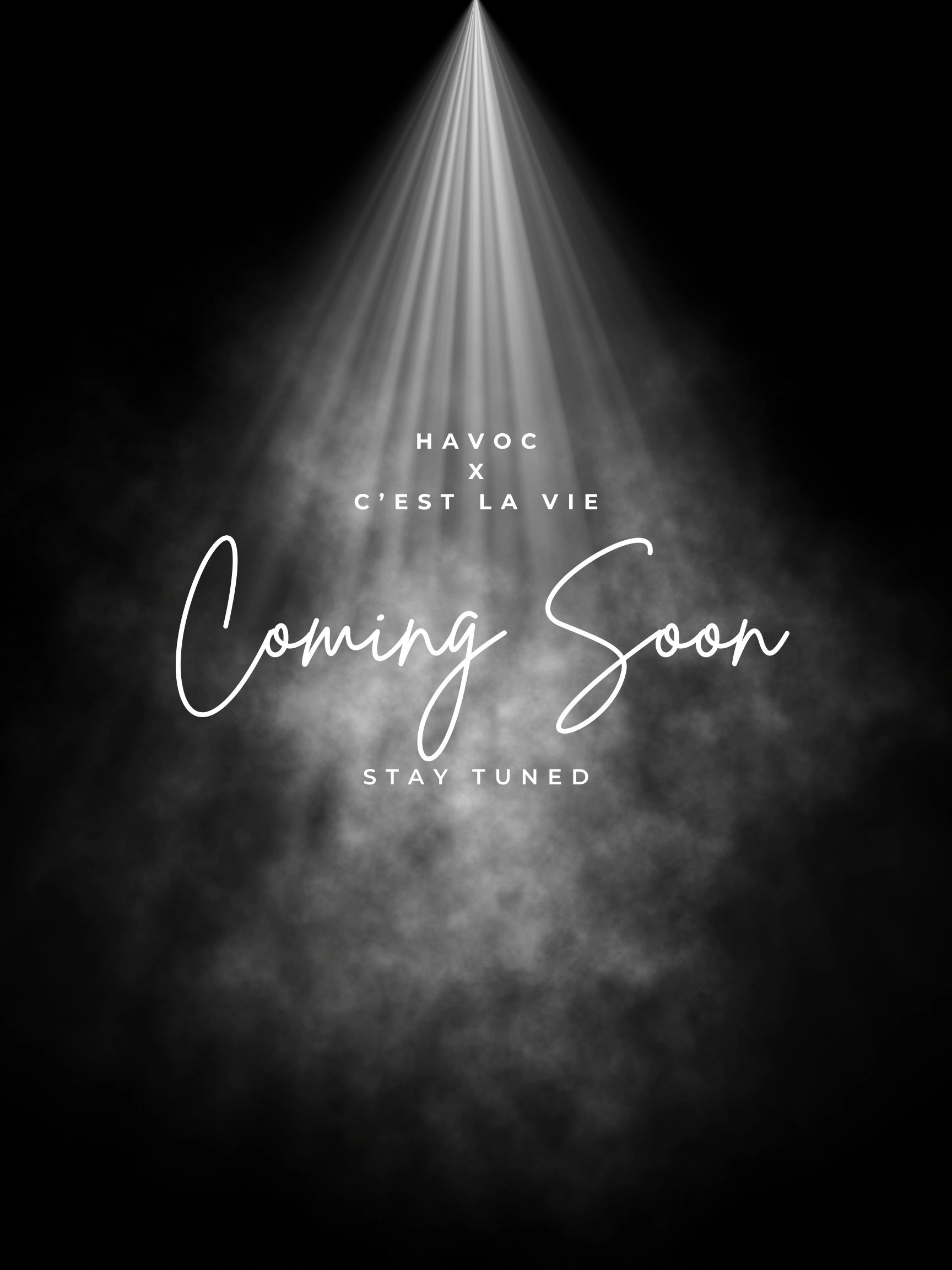 Spotlight on 'Havoc x C'est La Vie' collaboration, coming soon, stay tuned.