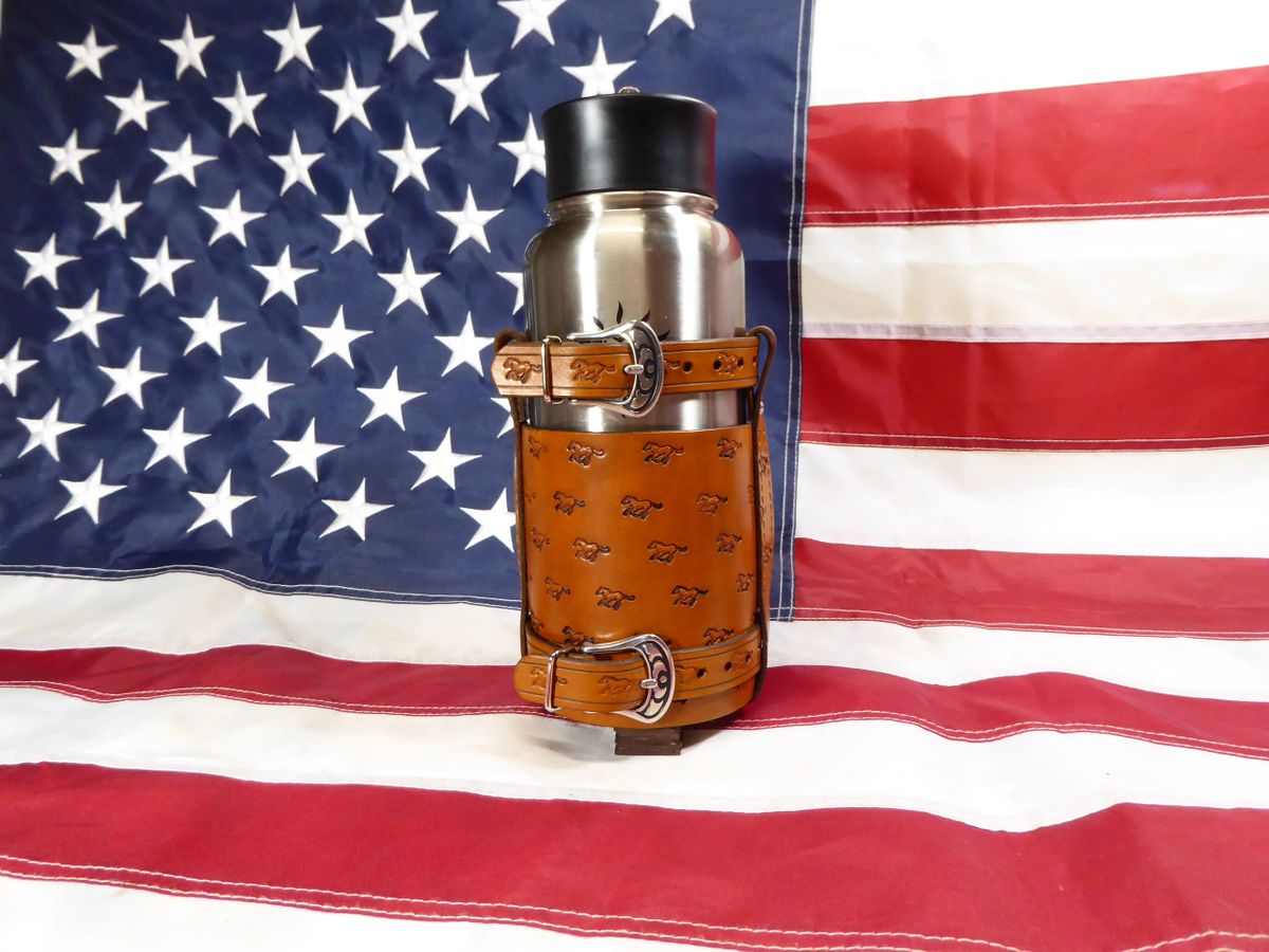 Wild Horses, Adjustable Drink Holder, Saddle Drink Holder, Belt Drink