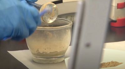 A pharmacy technician at Mix Pharmacy is making compounded capsules for a patient.  