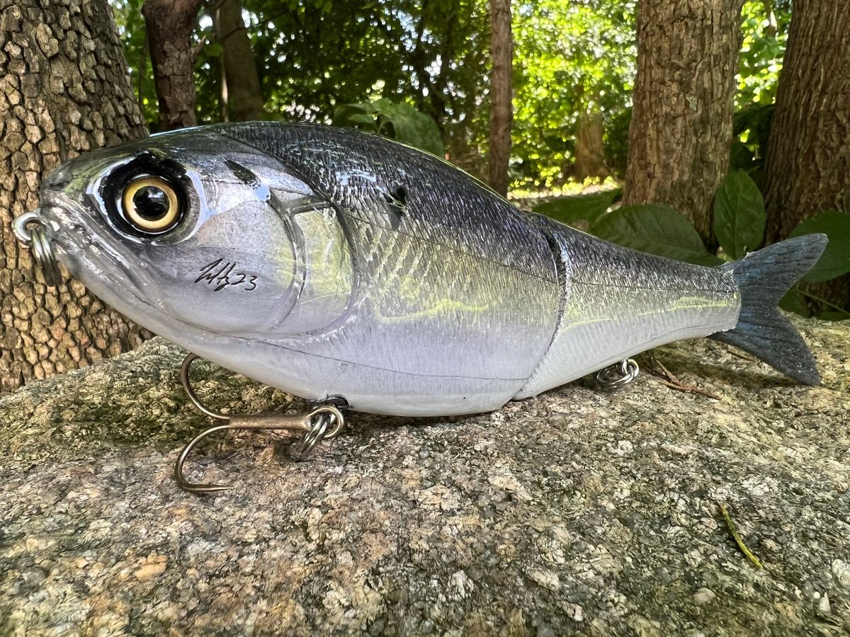 The Hog Father Swimbait OG Gizzard Shad