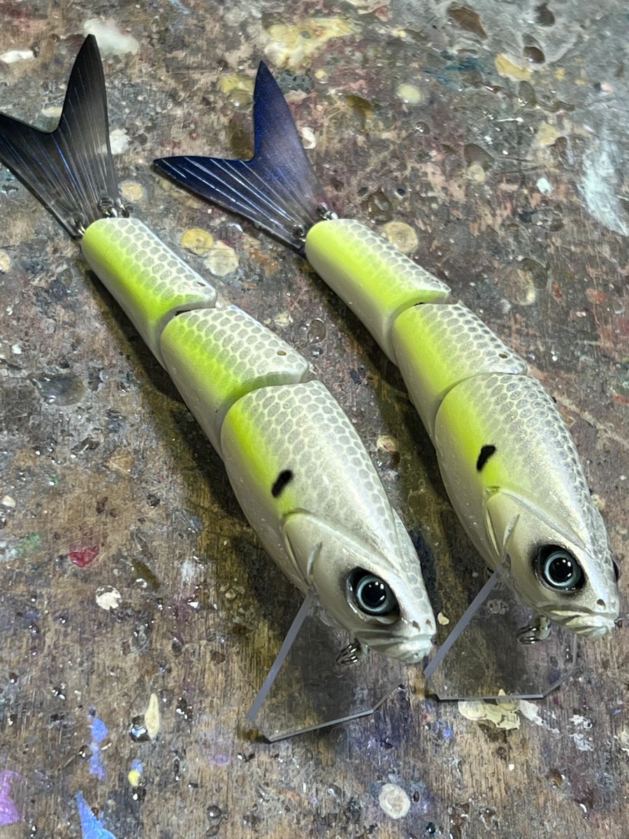 Tater Hog Moonshiner Swimbait "Bone Chart"