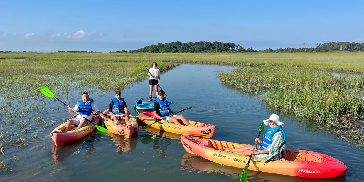 kayak rentals in Cape Charles, Virginia