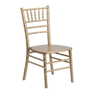 Gold Chiavari Chairs with Seat Pad