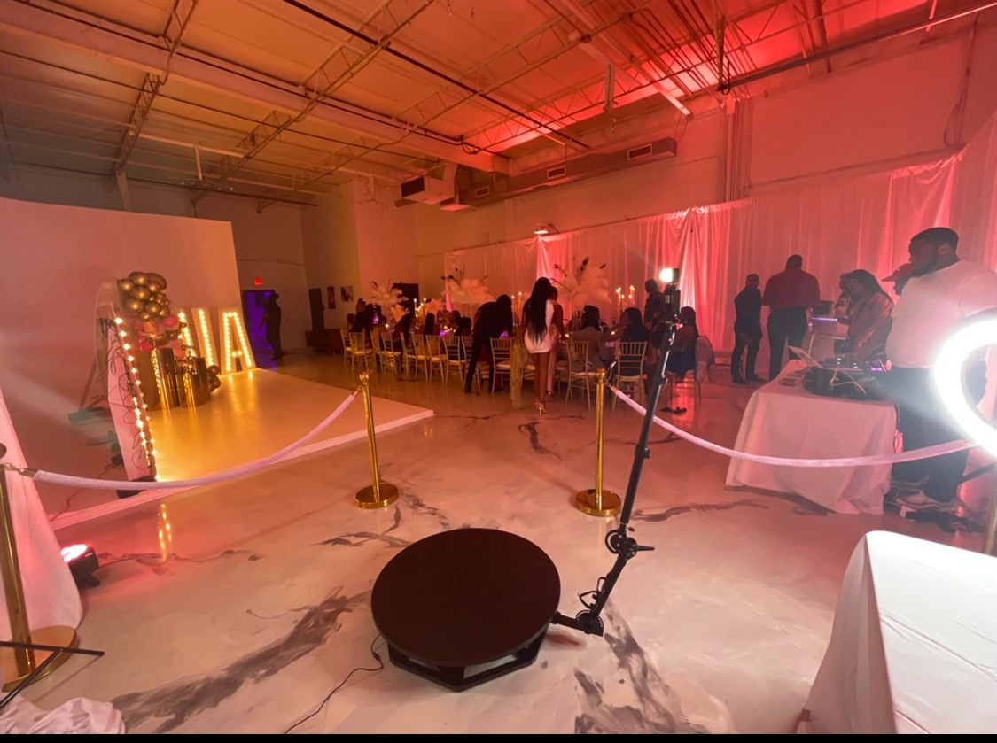 360 Photo Booth Rental 2 HOURS For 500/Deposit 50