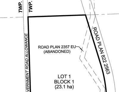 Portion of a descriptive plan