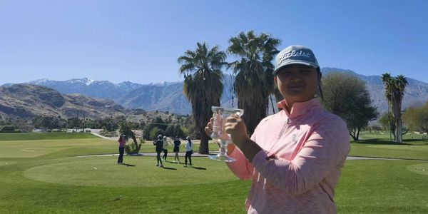 Congratulations Isabella Sun won SCPGA Jr Tour 2-Day Tournaments at Tahquitz Mar 8-9 2025 Palm Sprin