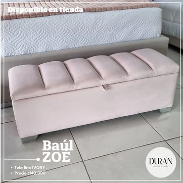 Baúl Zoe
Precio ¢140.000