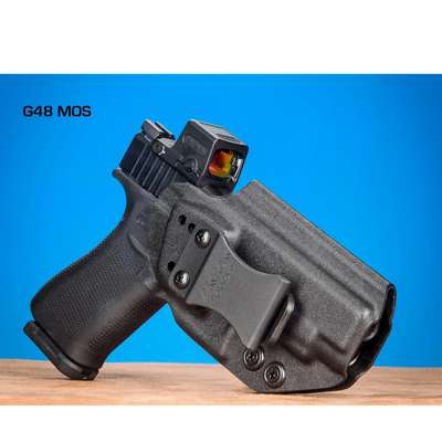Glock 48 MOS IWB Kydex holster with optic