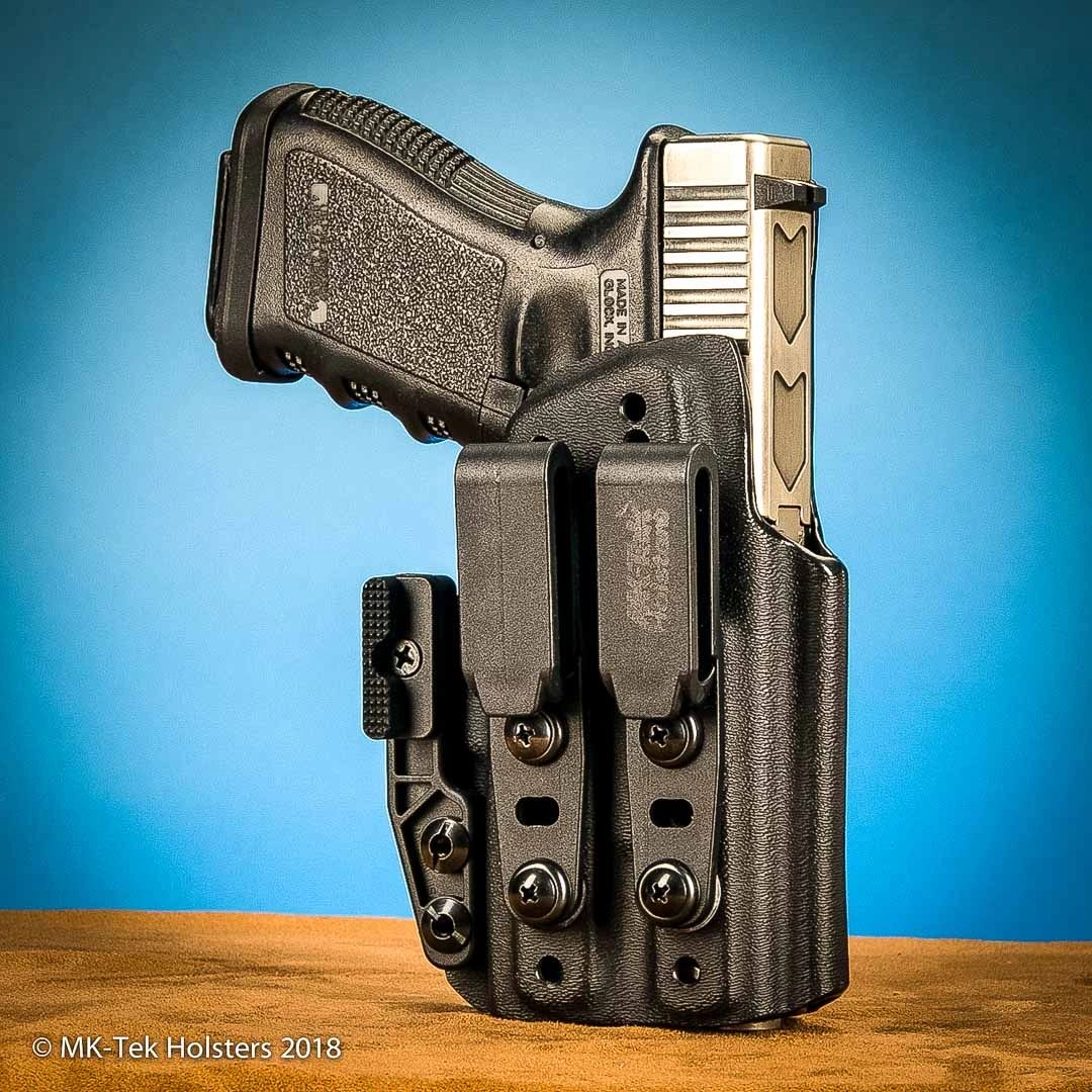 Glock 19 w Olight PL Mini IWB Holster, or PL Mini 2