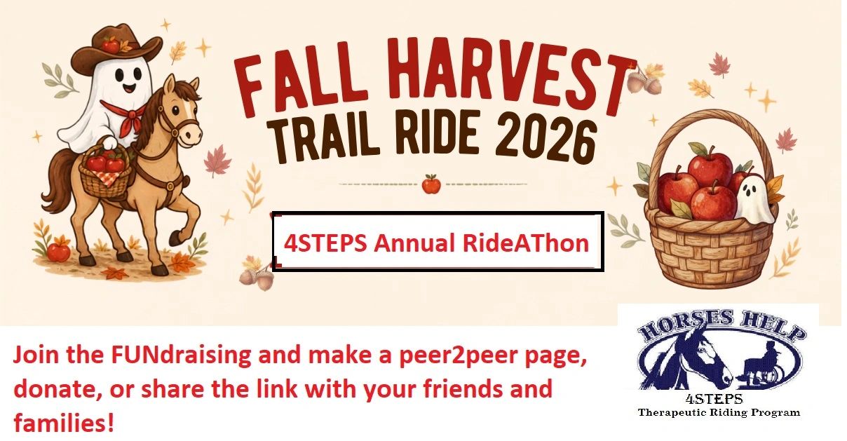 Poster for Fall Harvest Trail Ride 2026 by 4STEPS.