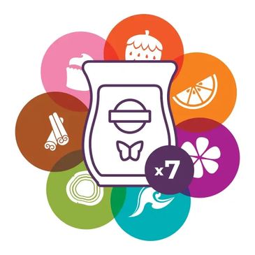 Scentsy Fragrance family wheel and 7 Bars