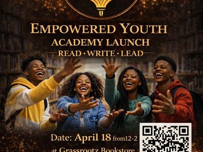 Join us for our official launch at Grassrootz Bookstore April 18! https://bit.ly/4caMJ2N