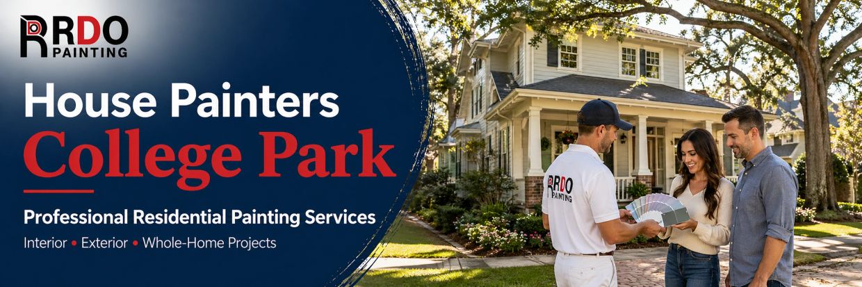 Looking for house painters in College Park? RDO Painting provides interior and exterior painting wit